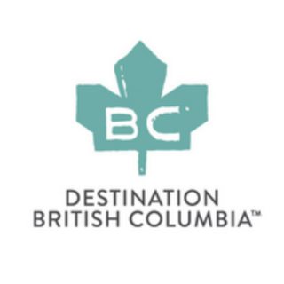 Destination BC Logo of a maple leaf with the the letters BC in the center.  Come experience exceptional wine tours, visiting unique wineries and cideries around Summerland, Naramata, Okanagan Falls, Oliver, Osoyoos and the Similkameen.